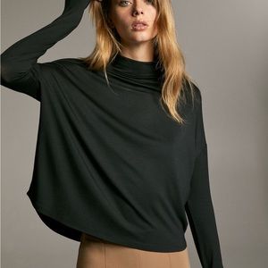Babaton Seaton Turtleneck, Heather Charcoal